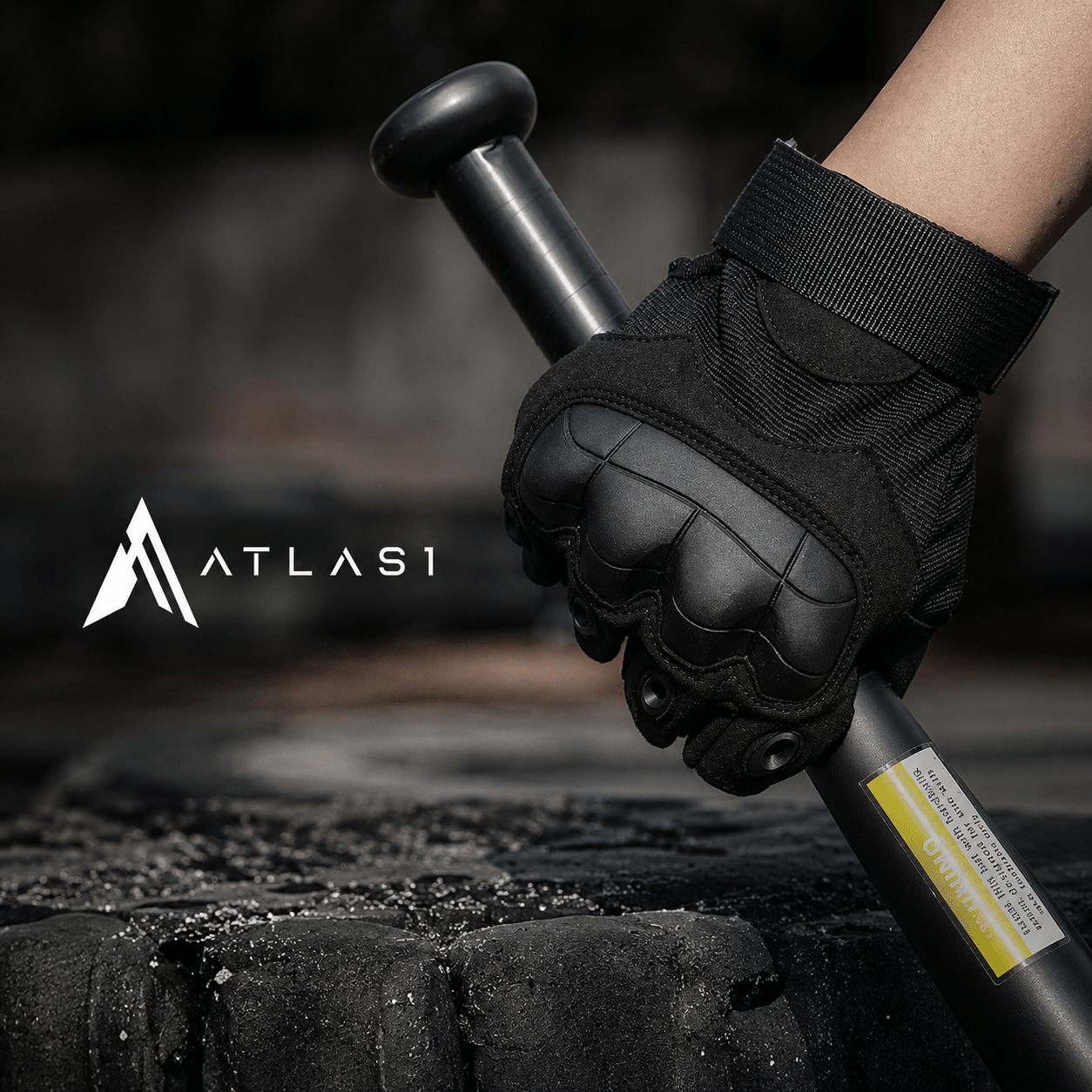 Tactical Style Shockproof Sports Techwear Gloves - ATLAS 1