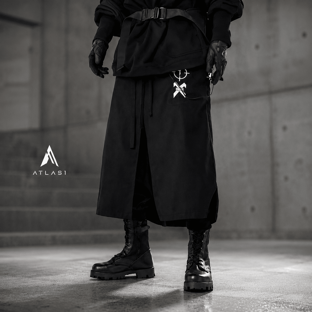 Tactical Techwear Cargo Skirt Pants - ATLAS 1 - Techwear Store