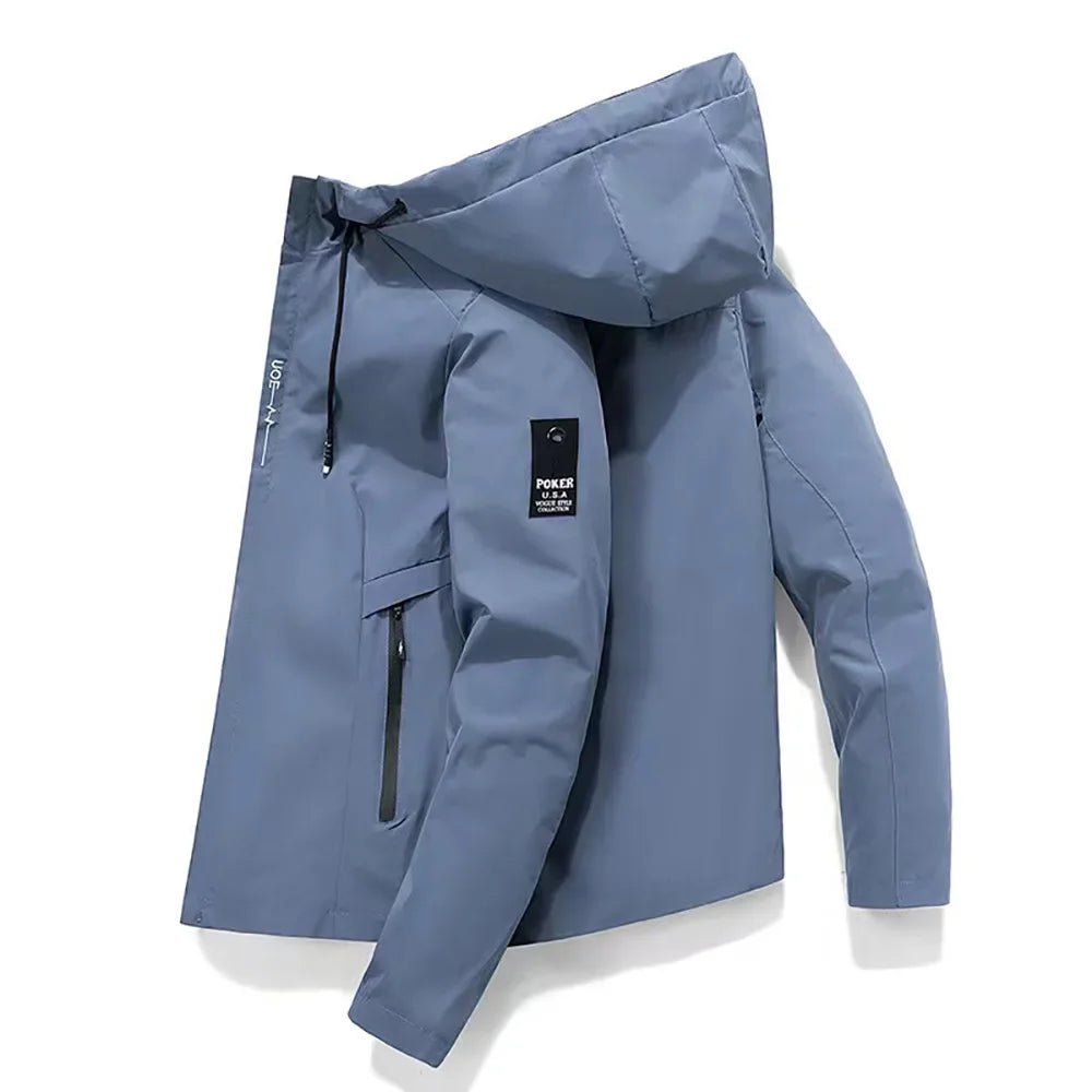 Tech Wear Fashion Zipper Hooded Street Jacket - ATLAS 1