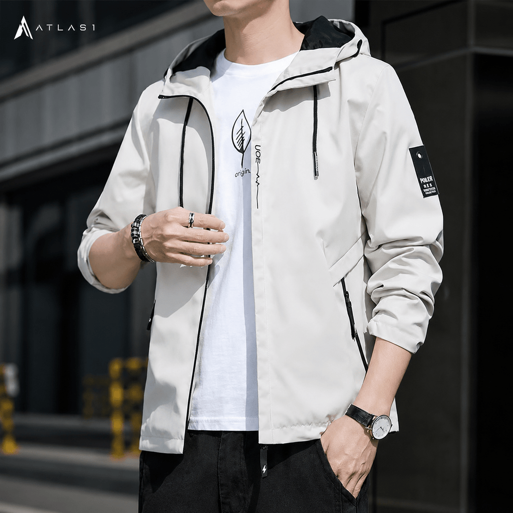 Tech Wear Fashion Zipper Hooded Street Jacket - ATLAS 1