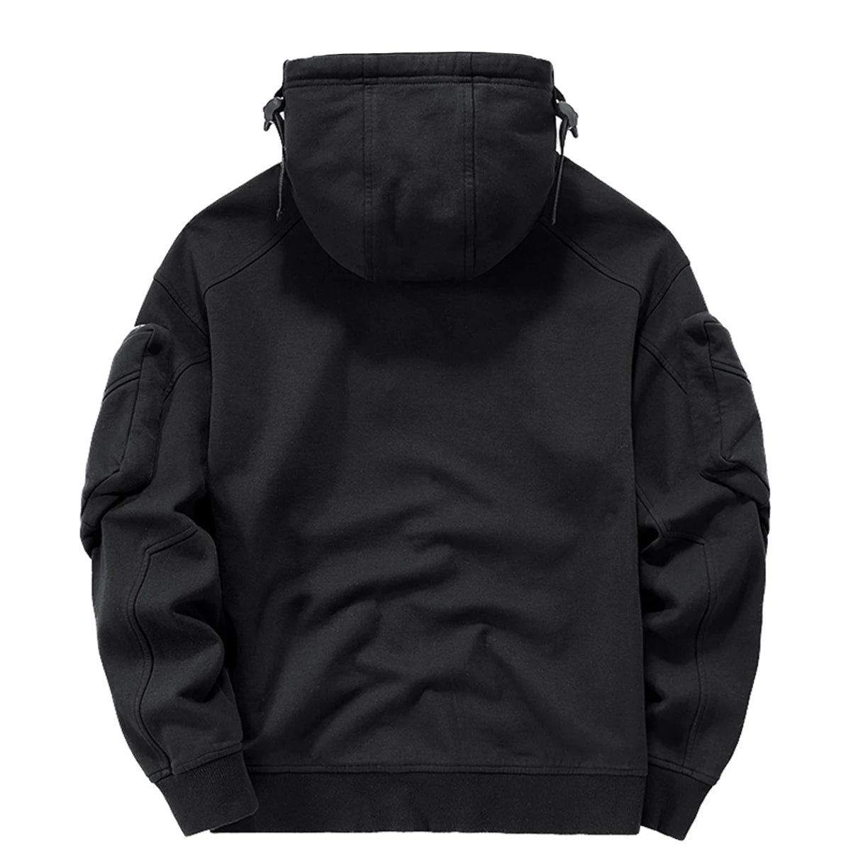 Techwear Dark Souls Cyberpunk Zip Hoodie - ATLAS 1