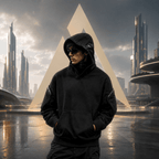 Techwear Dark Souls Cyberpunk Zip Hoodie - ATLAS 1