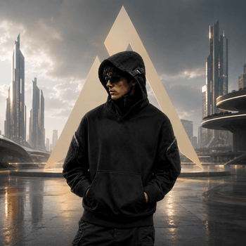Techwear Dark Souls Cyberpunk Zip Hoodie