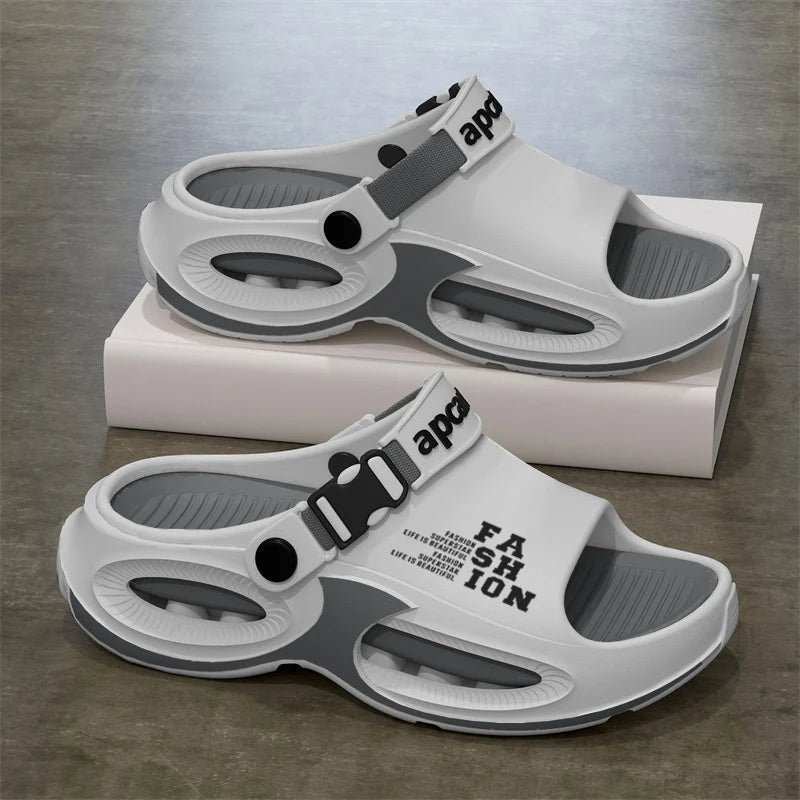 Techwear EVA Beach Slide Sandals — Open design for warm days