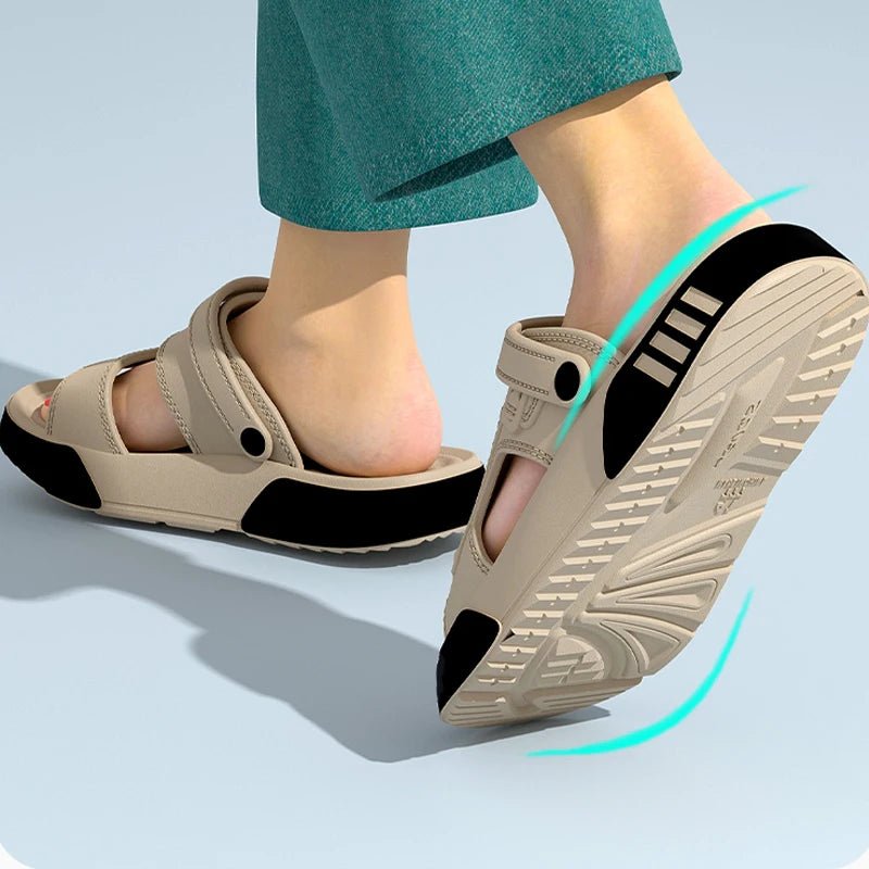Techwear EVA Platform Casual Slide Slippers - ATLAS 1 - Techwear Store
