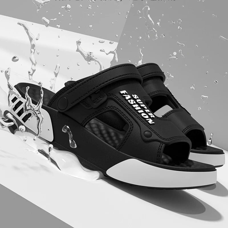 Techwear EVA Platform Casual Slide Slippers - ATLAS 1 - Techwear Store