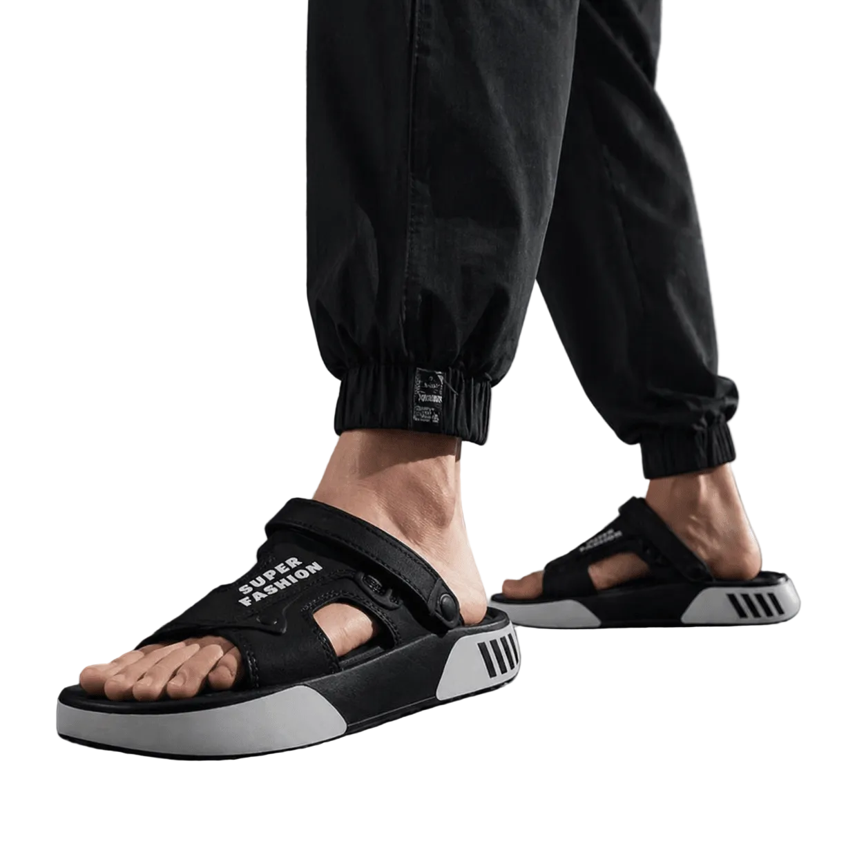 Techwear EVA Platform Casual Slide Slippers - ATLAS 1 - Techwear Store