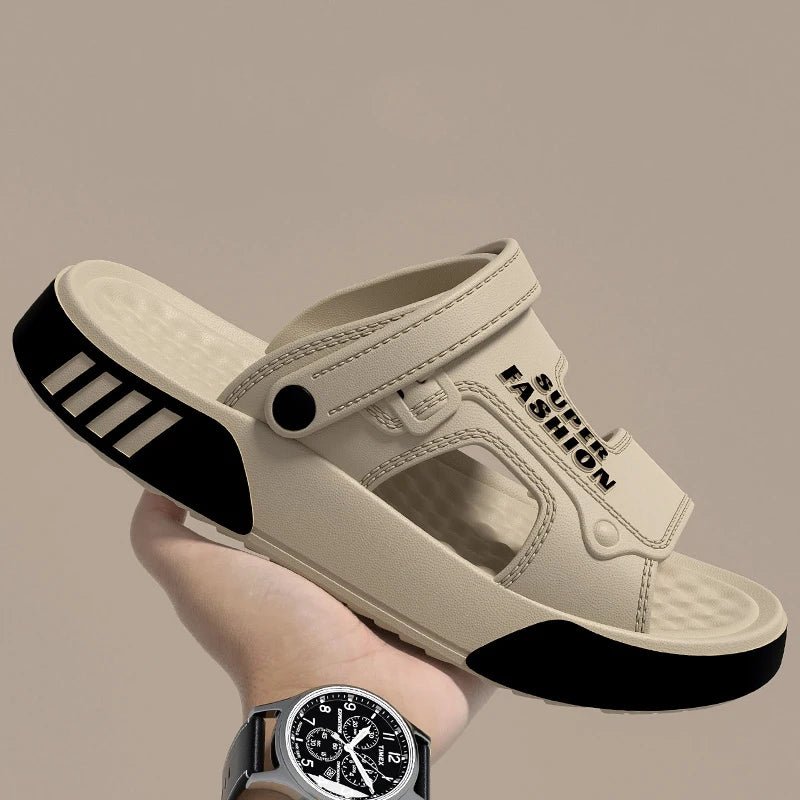 Techwear EVA Platform Casual Slide Slippers - ATLAS 1 - Techwear Store