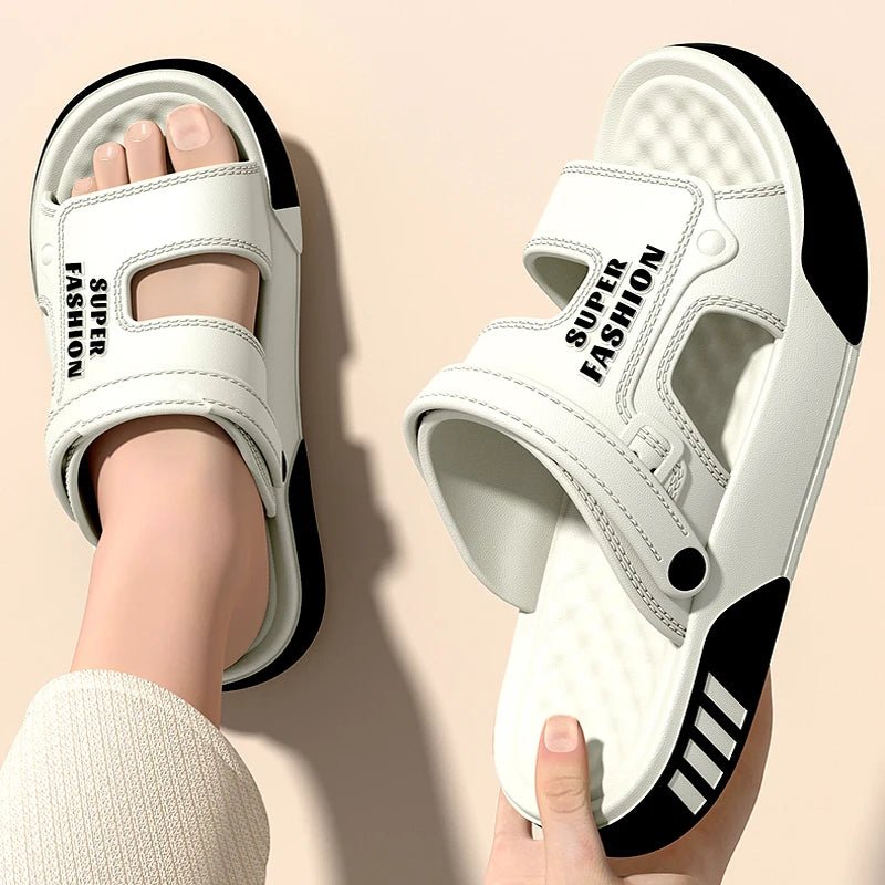 Techwear EVA Platform Casual Slide Slippers - ATLAS 1 - Techwear Store