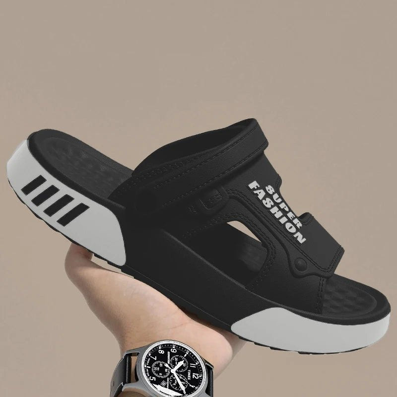 Techwear EVA Platform Casual Slide Slippers - ATLAS 1 - Techwear Store