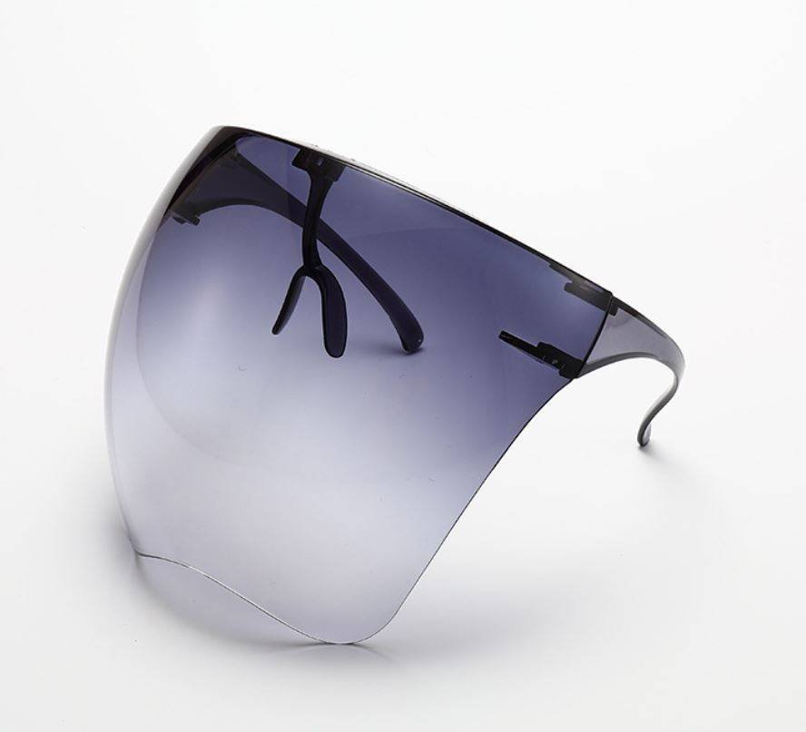 Helix™ — Techwear Faceshield Sun Glasses — Wide, continuous shield shape