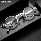 Techwear Foldable Round Glasses - ATLAS 1