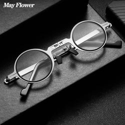 Techwear Foldable Round Glasses - ATLAS 1