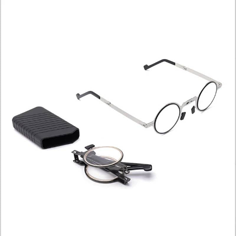 Techwear Foldable Round Glasses - ATLAS 1