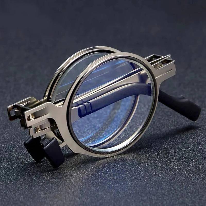 Techwear Foldable Round Glasses - ATLAS 1