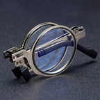 Techwear Foldable Round Glasses - ATLAS 1