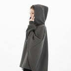 Techwear Futuristic Medieval Hooded Cape - ATLAS 1