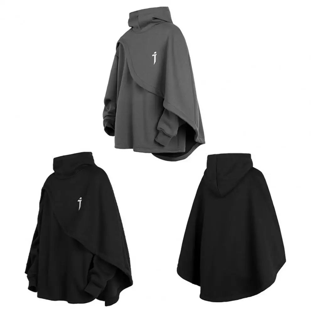 Techwear Futuristic Medieval Hooded Cape - ATLAS 1