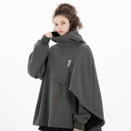 Techwear Futuristic Medieval Hooded Cape - ATLAS 1