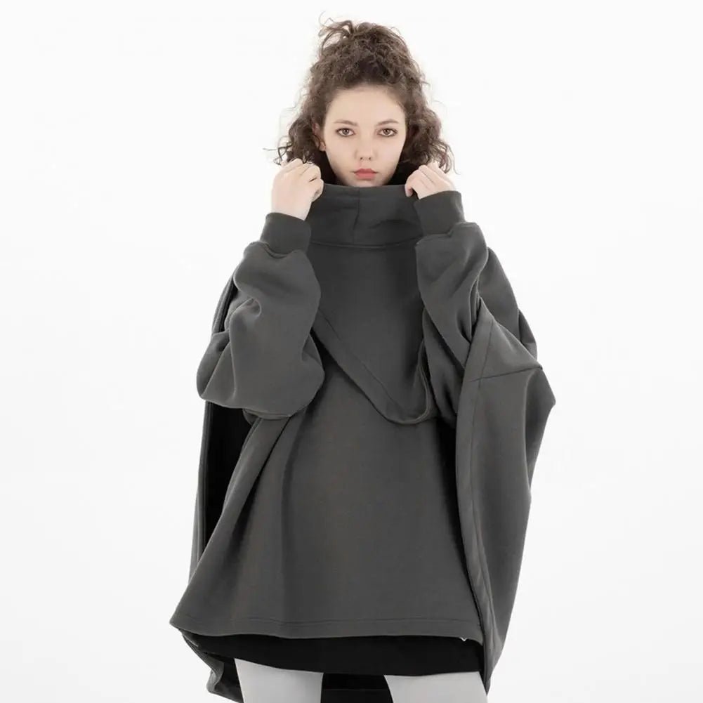 Techwear Futuristic Medieval Hooded Cape - ATLAS 1