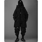 Techwear High Street Loose Long Jacket - ATLAS 1