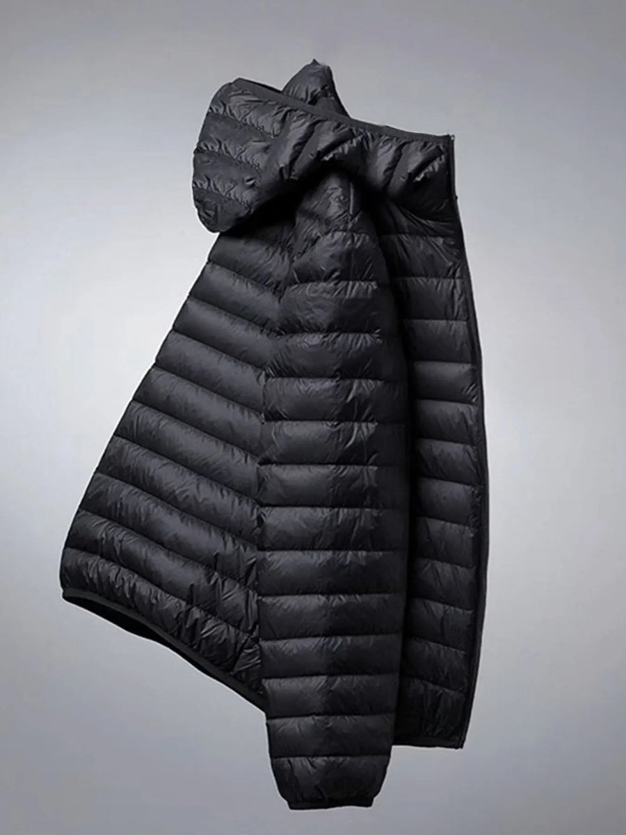 Chaqueta Techwear Ligera Cortavientos de Algodón para Hombre — Construcción liviana para uso diario