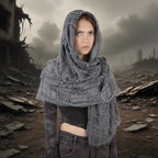 Techwear Medieval Hooded Cloak Viking Renaissance Cape - ATLAS 1