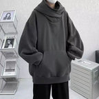 Techwear Ninja Turtleneck Oversized Hoodie Men - ATLAS 1 - Techwear Store