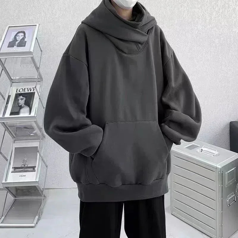Techwear Ninja Turtleneck Oversized Hoodie Men - ATLAS 1 - Techwear Store