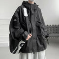 Techwear Oversize Cargo Waterproof Street Jacket - ATLAS 1