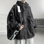 Techwear Oversize Cargo Waterproof Street Jacket - ATLAS 1