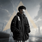 Techwear Oversize Cargo Waterproof Street Jacket - ATLAS 1