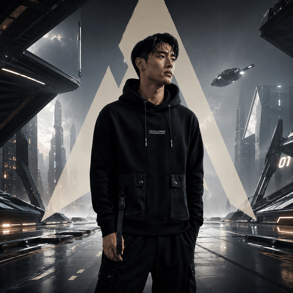 Techwear Oversize Hip Hop Street Hoodie Men - ATLAS 1