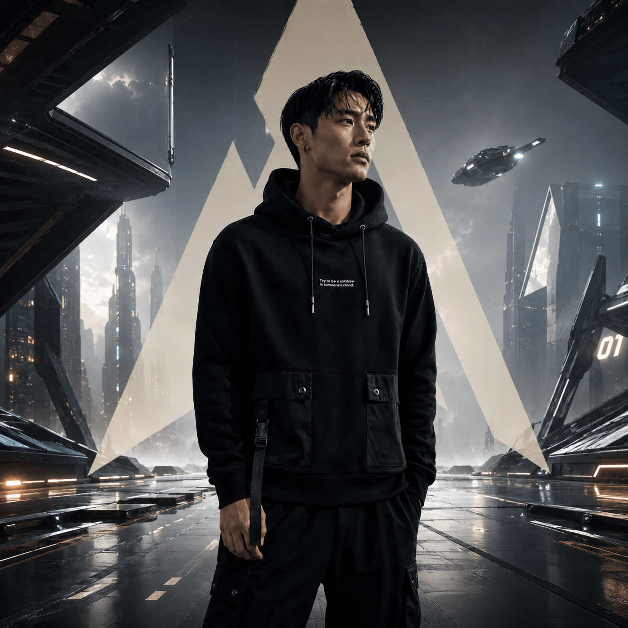 Techwear Oversize Hip Hop Street Hoodie Men - ATLAS 1