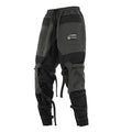 Techwear Streetwear Cargo Ribbon Long Pants - ATLAS 1