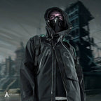 Techwear Streetwear Cotton Black Bucket Hat - ATLAS 1