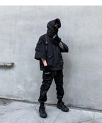 Techwear Streetwear Tactical Hooded Winter Jacket - ATLAS 1