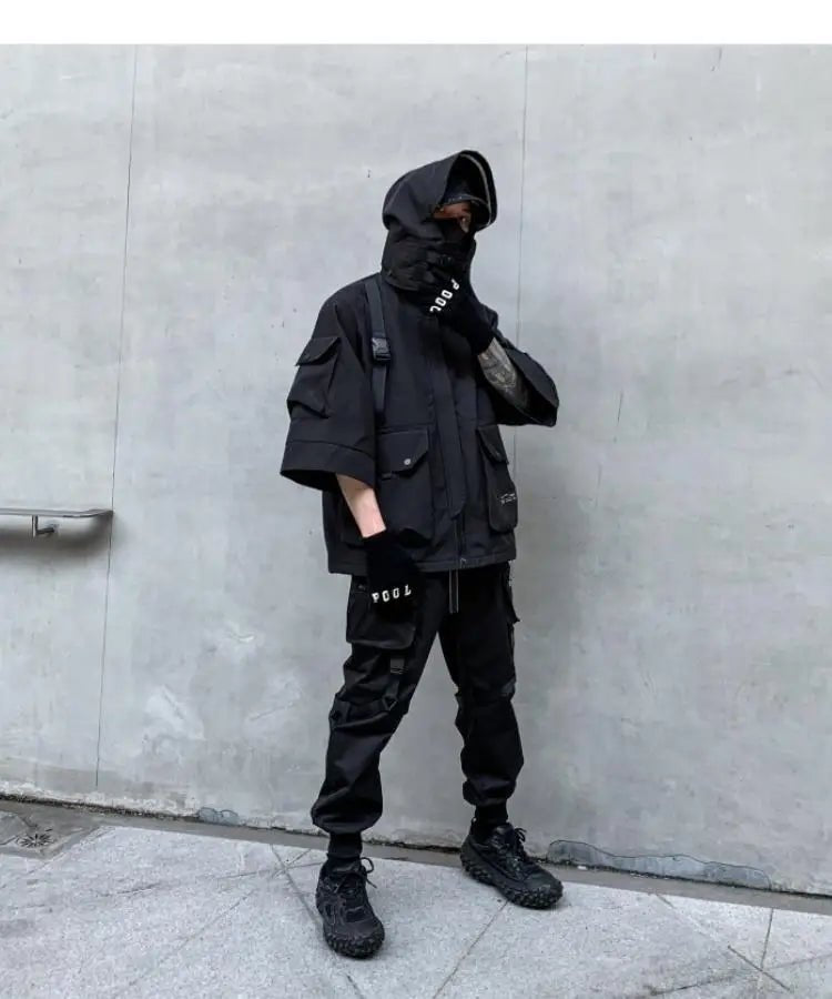 Techwear Streetwear Tactical Hooded Winter Jacket - ATLAS 1