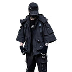 Techwear Streetwear Tactical Hooded Winter Jacket - ATLAS 1