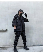 Techwear Streetwear Tactical Hooded Winter Jacket - ATLAS 1