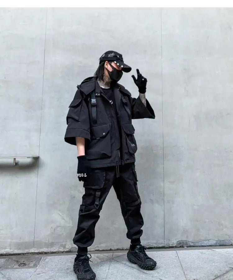 Techwear Streetwear Tactical Hooded Winter Jacket - ATLAS 1