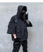 Techwear Streetwear Tactical Hooded Winter Jacket - ATLAS 1