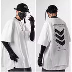 Techwear T-Shirt With Cape - ATLAS 1