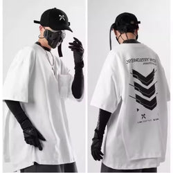 Techwear T-Shirt With Cape - ATLAS 1