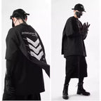 Techwear T-Shirt With Cape - ATLAS 1