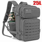 Techwear Tactical Backpack With Bottle Holder - ATLAS 1 - Techwear Store