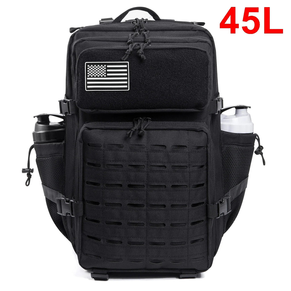 Techwear Tactical Backpack With Bottle Holder - ATLAS 1 - Techwear Store
