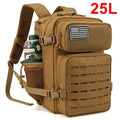 Techwear Tactical Backpack With Bottle Holder - ATLAS 1 - Techwear Store