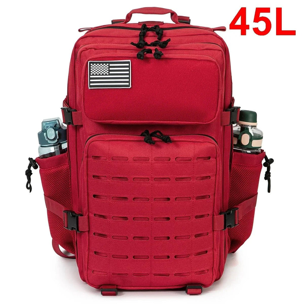 Techwear Tactical Backpack With Bottle Holder - ATLAS 1 - Techwear Store