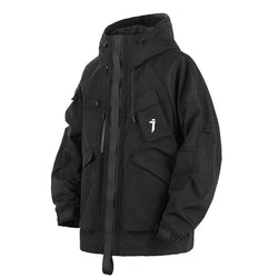 Techwear Tactical Hooded Windbreaker Street Jacket - ATLAS 1